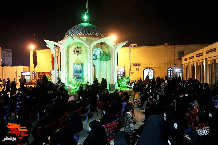 گزارش تصویری|مراسم دومین سالگرد سردار دلها در گلزار شهدای بوشهر