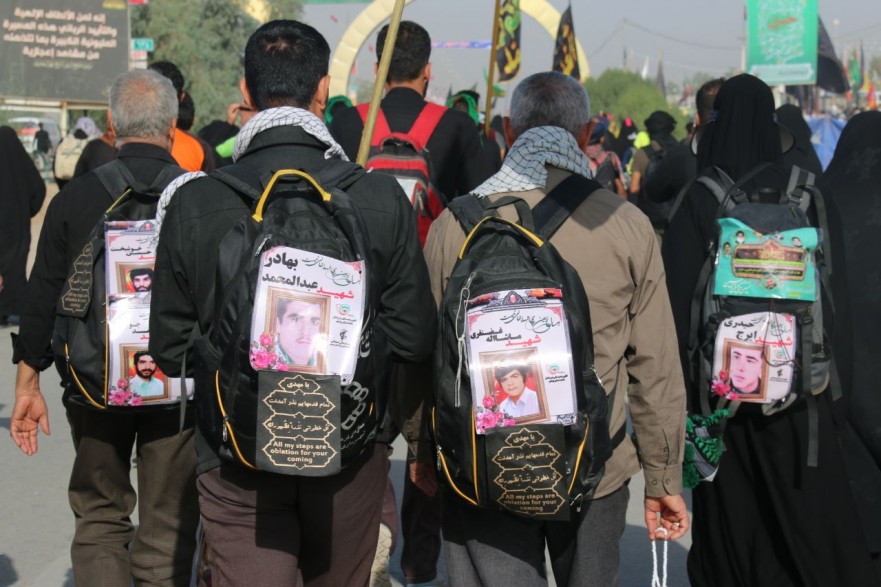 همگام با شهدا در پیاده روی اربعین