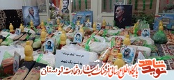 گزارش تصویری/ هر بسته کمک مومنانه به نیابت از یک شهید