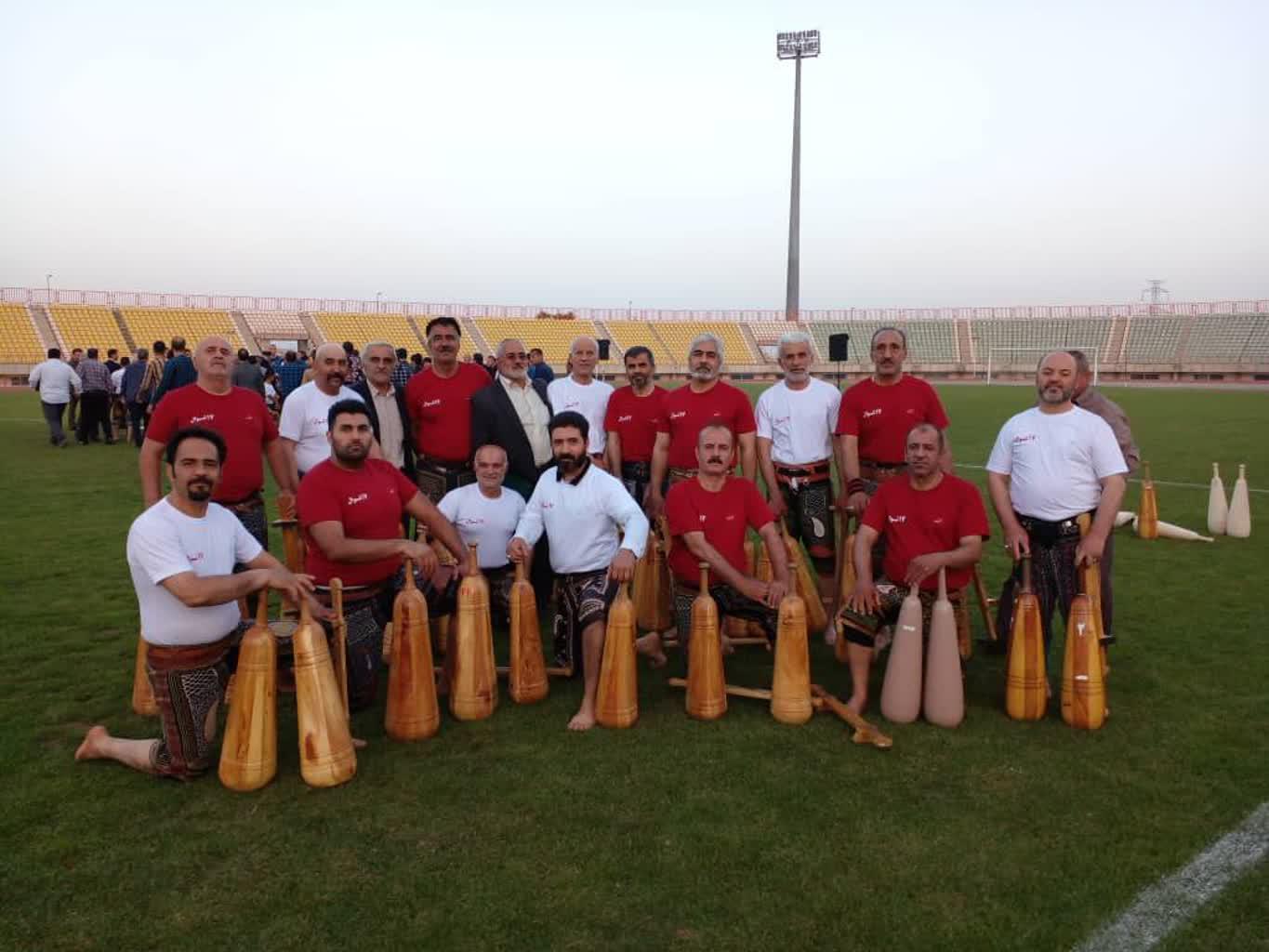 ورزشکاران تیم شهید حاج‌رضایی ورزش باستانی قزوین تجلیل شدند
