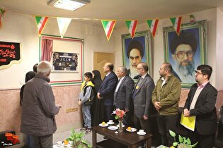 تابلوی اسناد هویتی شهدای دفاع مقدس ۱۲ روزه رونمایی شد