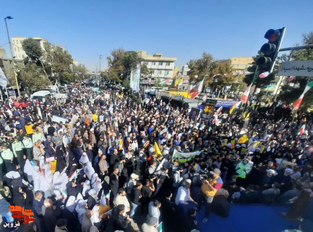 قزوین در سرمای آبان، گرمِ غیرت شد قزوین در سرمای آبان، گرمِ غیرت شد
