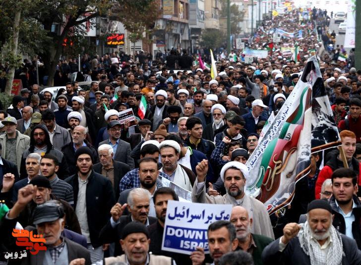 قزوین در سرمای آبان، گرمِ غیرت شد قزوین در سرمای آبان، گرمِ غیرت شد