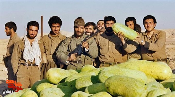 رزمندگان و شهدای استان زنجان در قاب شب یلدا