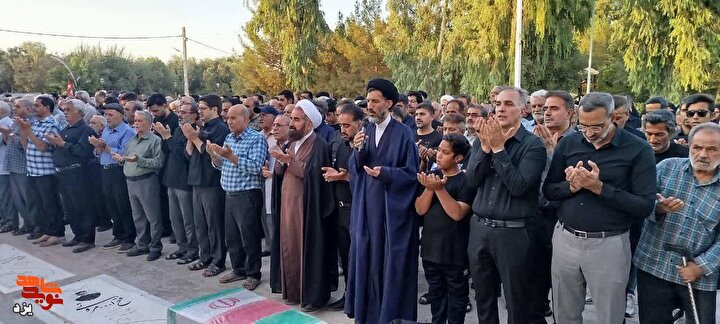 گزارش تصویری؛ آیین باشکوه وداع با جانباز شهید «حسین بهجت‌منش» در شریف‌آباد